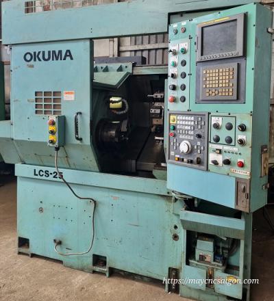 MÁY TIỆN CNC : OKUMA LCS-25